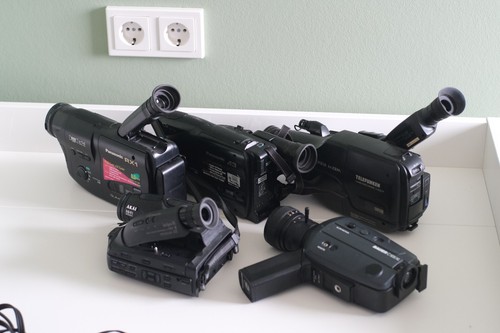 Konvolut alte camcorder - konvolut:,