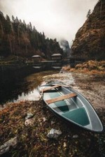 Wandbild: Regnerische Lake