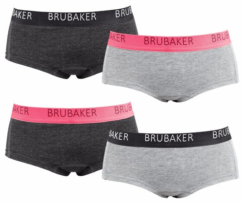 Brubaker 4er pack damen pants - brubaker,