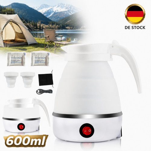 Faltbarer reisewasserkocher - faltbarer,
