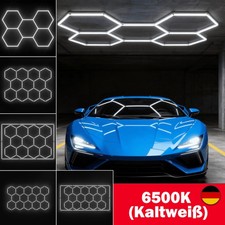 5-14x Hexagon LED Lampe Werkstatt Garage Wand Decken Röhren Beleuchtung Licht DE