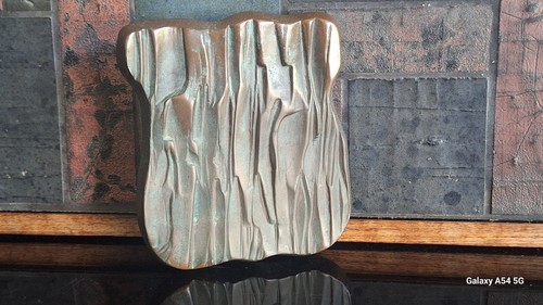 Vintage brutalist bronze - vintage,