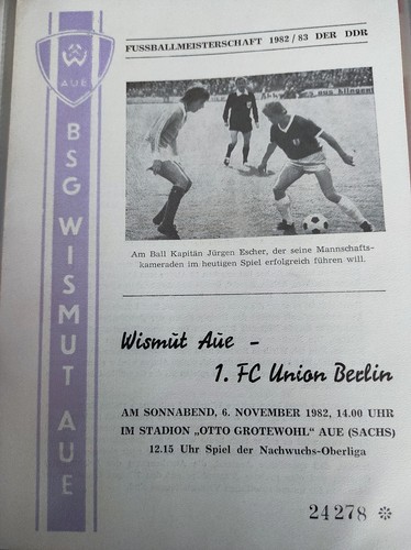 Wismut aue fc union - aue, berlin