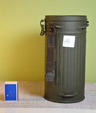 Dt. Gasmaskendose, 2. WK, unbenutzt, ohne Deckel