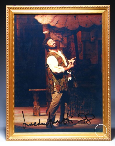 Luciano pavarotti autograph - pavarotti,