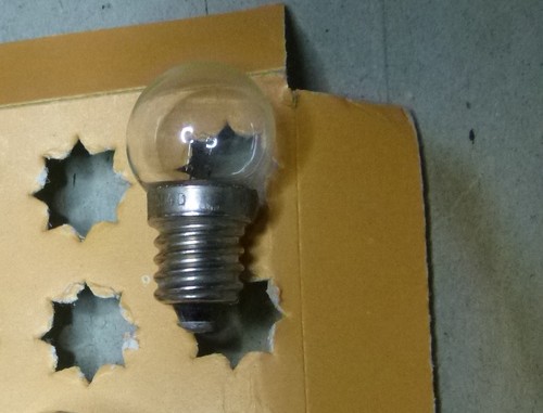 Stück kugellampe 2 4w - kugellampe, 6v