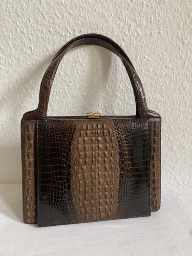 Echtleder henkeltasche braun - henkeltasche,