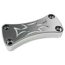 Riser-Abdeckung - C&C - Cross - Alu poliert - Suzuki Vl 1500 Intruder → bis 04