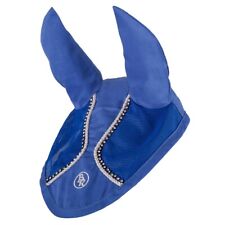 BR Fliegenohren Glamour Chic Fliegenmütze mit Strass Fliegenhaube