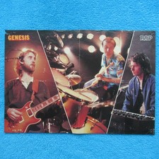 GENESIS Phil Collins POSTER POP ROCKY Foto 4 Seiten 1980er Nina Hagen