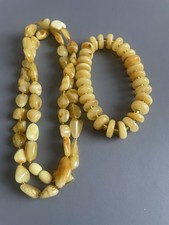 Echte natur bernstein kette - natur,