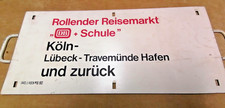 Großes metall zuglaufschild - großes, metall-zuglaufschild