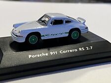 Porsche 911 Carrera RS 2.7 1973 - Entenbürzel - weiß/grün - Welly 1:87