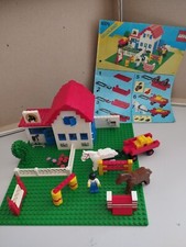 LEGO 6379 Legoland Riding Stable Reiterhof von 1986 Pferde Reitstall alt selten