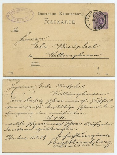 75082 ganzsache - -, 18