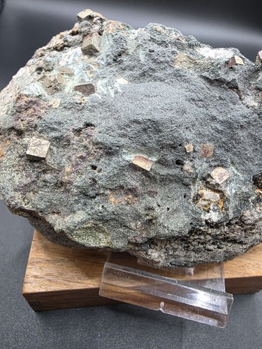 Pyrit mit clorit - pyrit,mit, clorit,habachtal