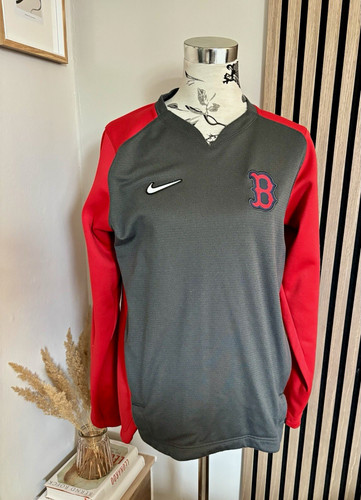 Nike dri fit mlb boston - dri-fit, red