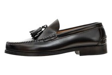 Tassel loafer mit - tassel, ledersohlen