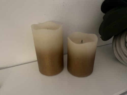 Qvc led echtwachskerzen - echtwachskerzen, 2