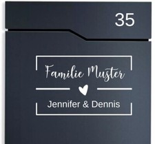 Briefkastenaufkleber Aufkleber