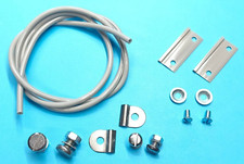 Keder GRAU Simson Schwalbe KR51 für Beinschild Lenkerabdeckung Klemmen Schrauben