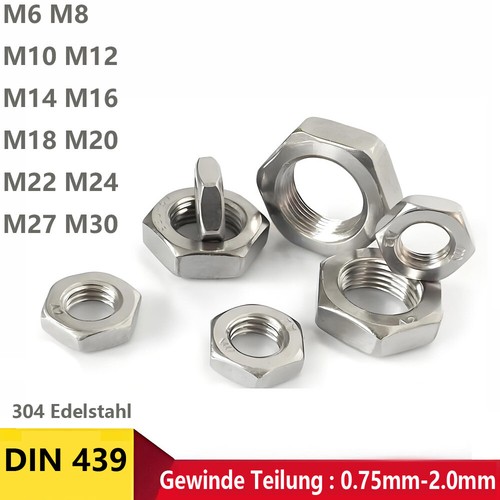 Din 439 sechskantmutter - 439,