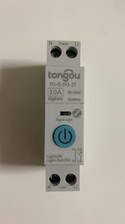 "TONGOU 10A DIY ZigBee Intelligenter Schalter, kompatibel mit Alexa & Google Ass