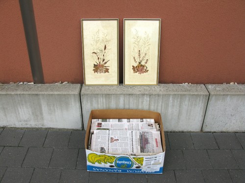 Bananenkarton mit gerahmten - 1,