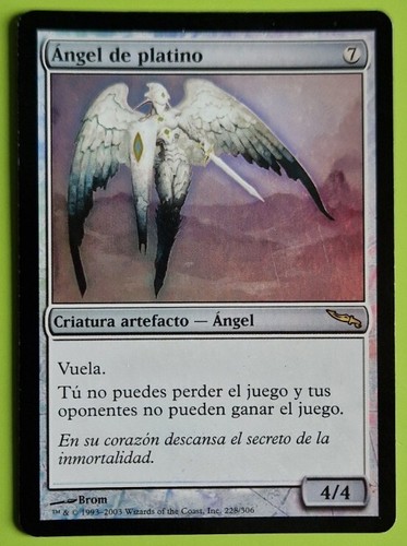 Mtg platinumangel spanish - mtg,,