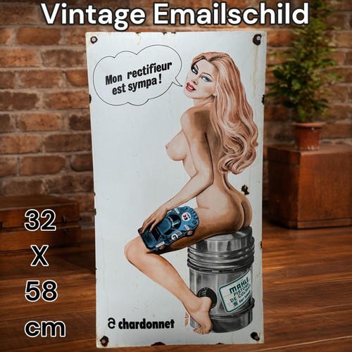 Vintage alt mahle emaille - alt,