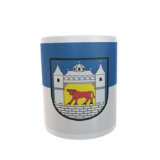 Tasse Calbe (Saale) Fahne