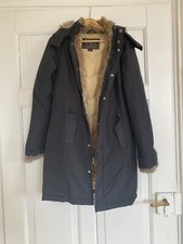 woolrich mantel damen Größe S mit echtem Kaninchenfell