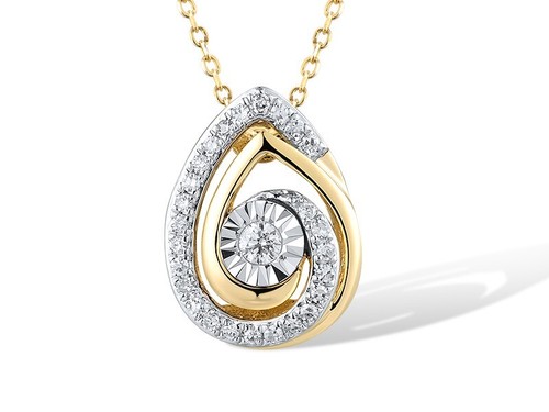 585 goldkette mit kleinem - 585,