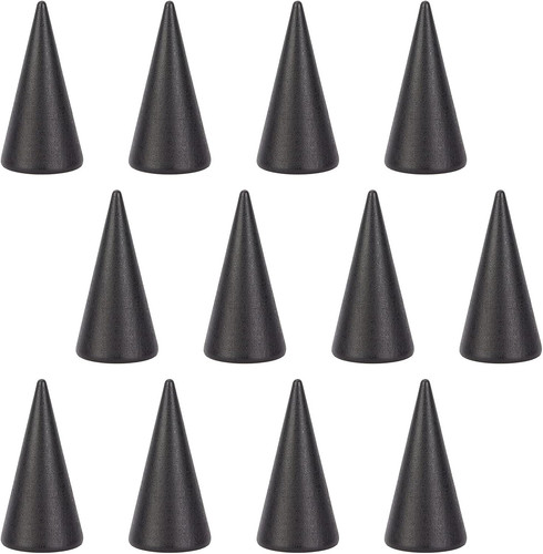 Stk schwarze holzkegel - stk.,