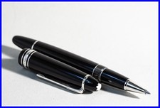 Le Grand MEISTERSTÜCK Montblanc 162 P Rollerball in Schwarz & Platinum