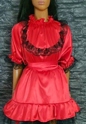 Adult nylon kleid - nylon,