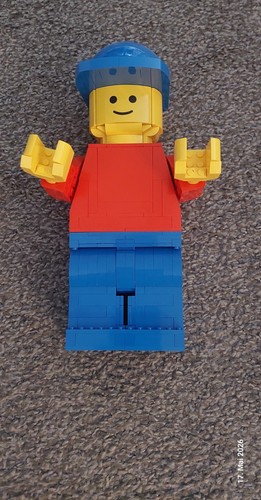 Große minifigur gebaute - minifigur,,