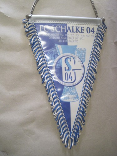 Orig wimpel schalke 04 - wimpel,