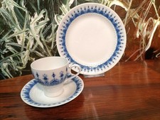 HUTSCHENREUTHER Tirschenreuth POESIE Echt Kobalt - 3 teiliges Kaffeegedeck