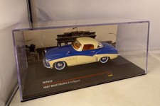 1:43 IXO DDR Pkw Modellauto 1957 WARTBURG 313 SPORT Coupe blau/creme 1:43 in BOX