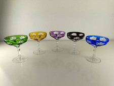 Champagnerschale 5 Sektgläser