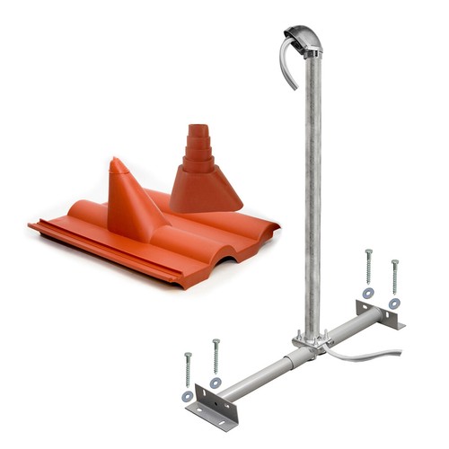 100cm dachsparrenhalter set - 100cm,