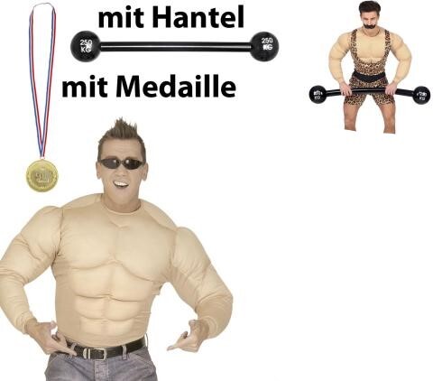 Super set muskelshirt - set,