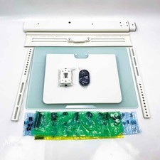 FITUEYES Weißer TV-Ständer für 32 bis 60 Zoll, universelle drehbare TV-Halterung