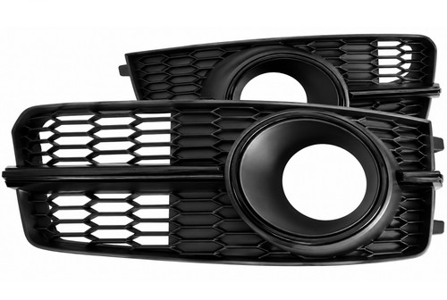 Stoßstange gitter set schwarz - set,
