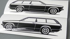 Opel Kadett C Caravan Sticker