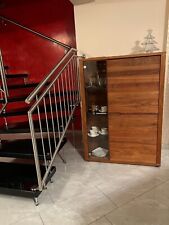 Highboard Musterring Nussbaumholz