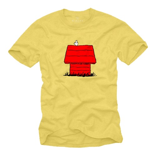 Lustige comic herren shirt - lustige,