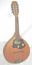 alte kleine MANDOLINE (61 cm), 7-saitig, KORRI- KORN & RIEDEL