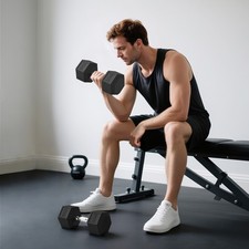 HOMCOM Hexagon Kurzhanteln